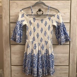 Off the shoulder romper